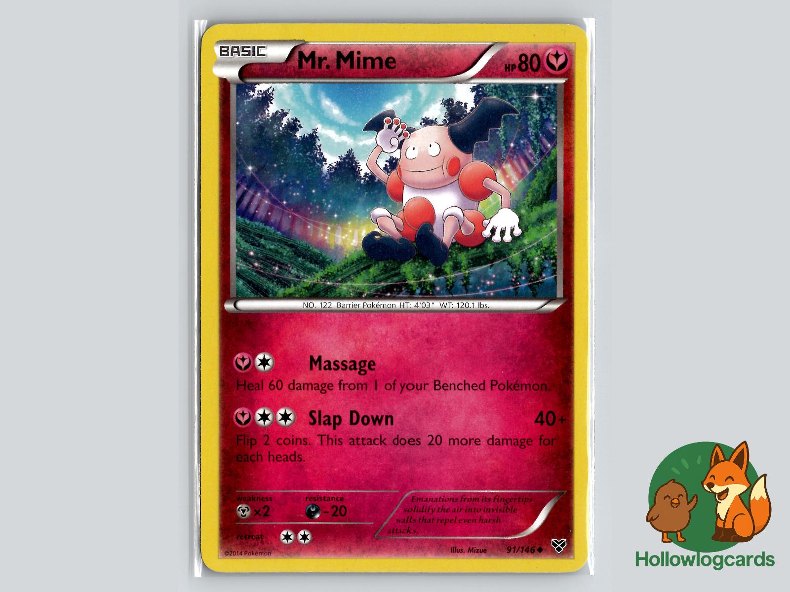 Mr. Mime (91/146) - XY Pokémon Card