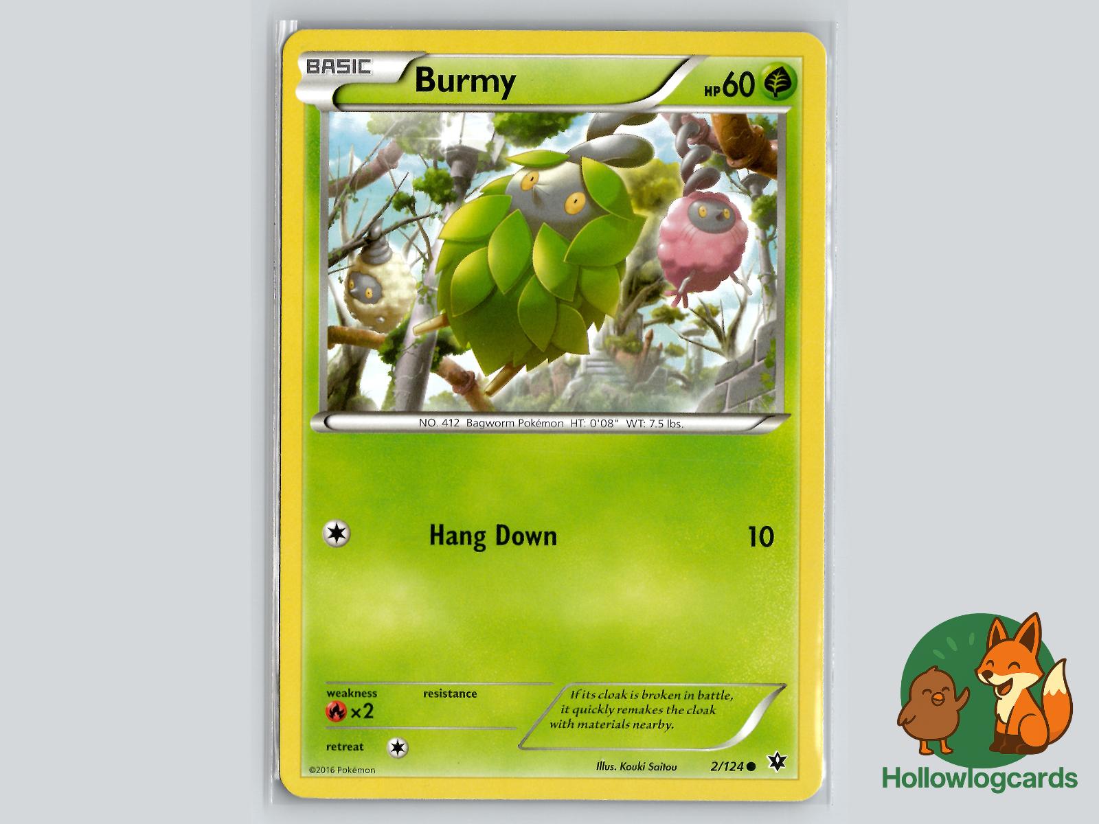 Burmy (2/124) - Fates Collide Pokémon Card