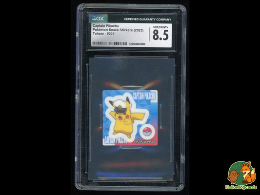 Graded Captain Pikachu (007) Pokémon Card