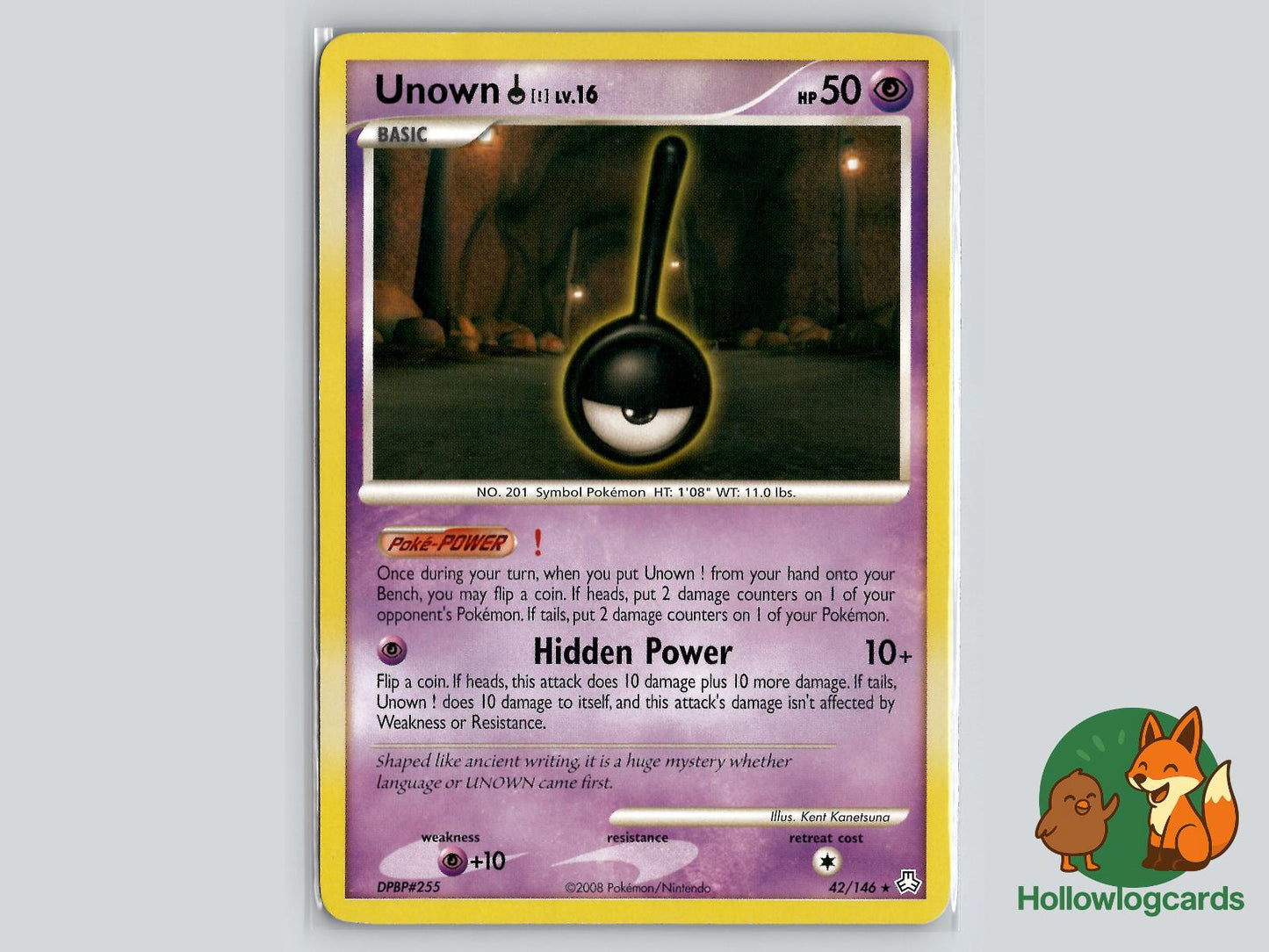 Unown [!] (42/146) - Legends Awakened Pokémon Card