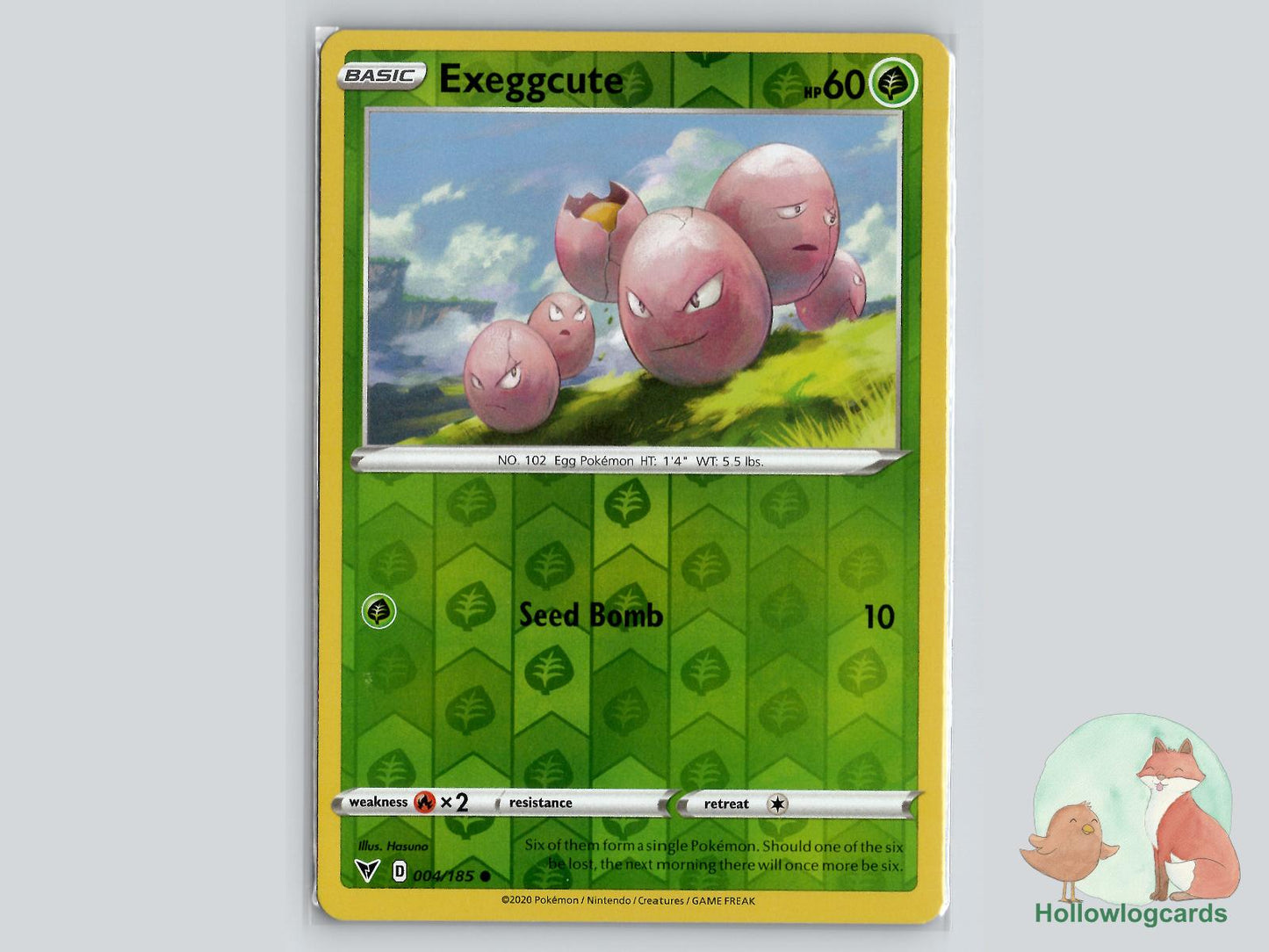 Exeggcute (004/185) - Vivid Voltage Pokémon Card
