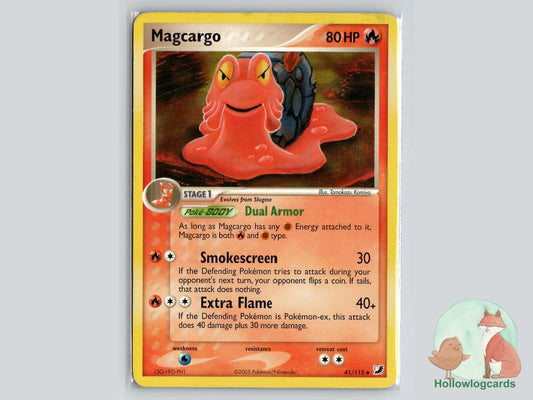 Magcargo (41/115) - Unseen Forces Pokémon Card