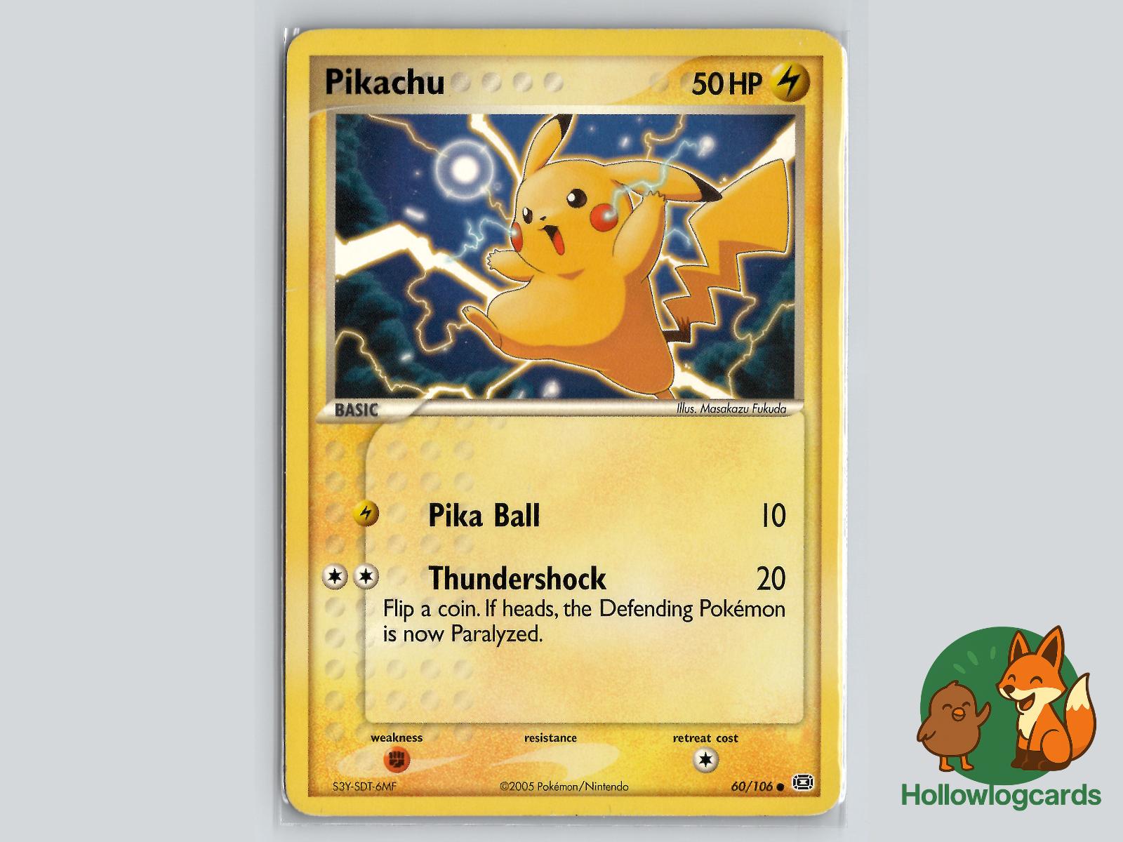 Pikachu (60/106) - Emerald Pokémon Card