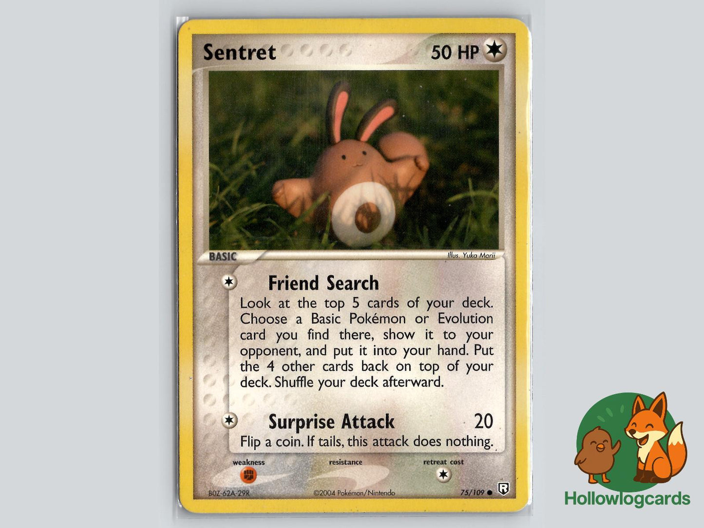 Sentret (75/109) - Team Rocket Returns Pokémon Card