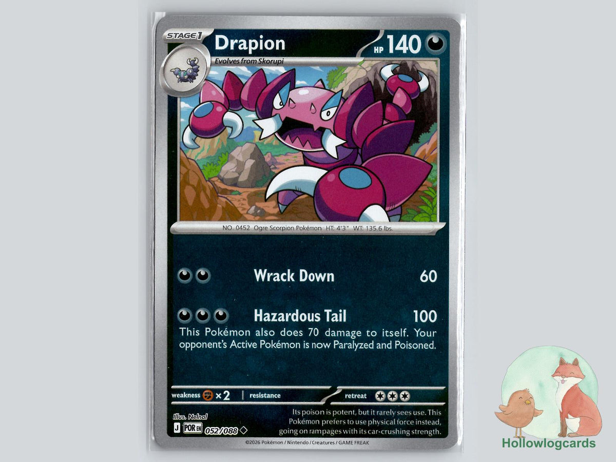 Drapion (052/088) Pokémon Card