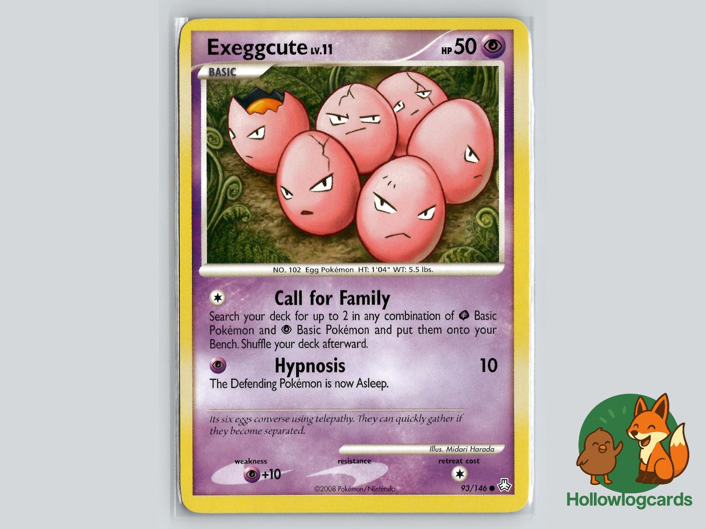 Exeggcute (93/146) - Legends Awakened Pokémon Card
