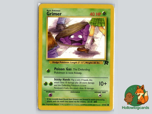 Grimer (57/82) - Team Rocket Pokémon Card