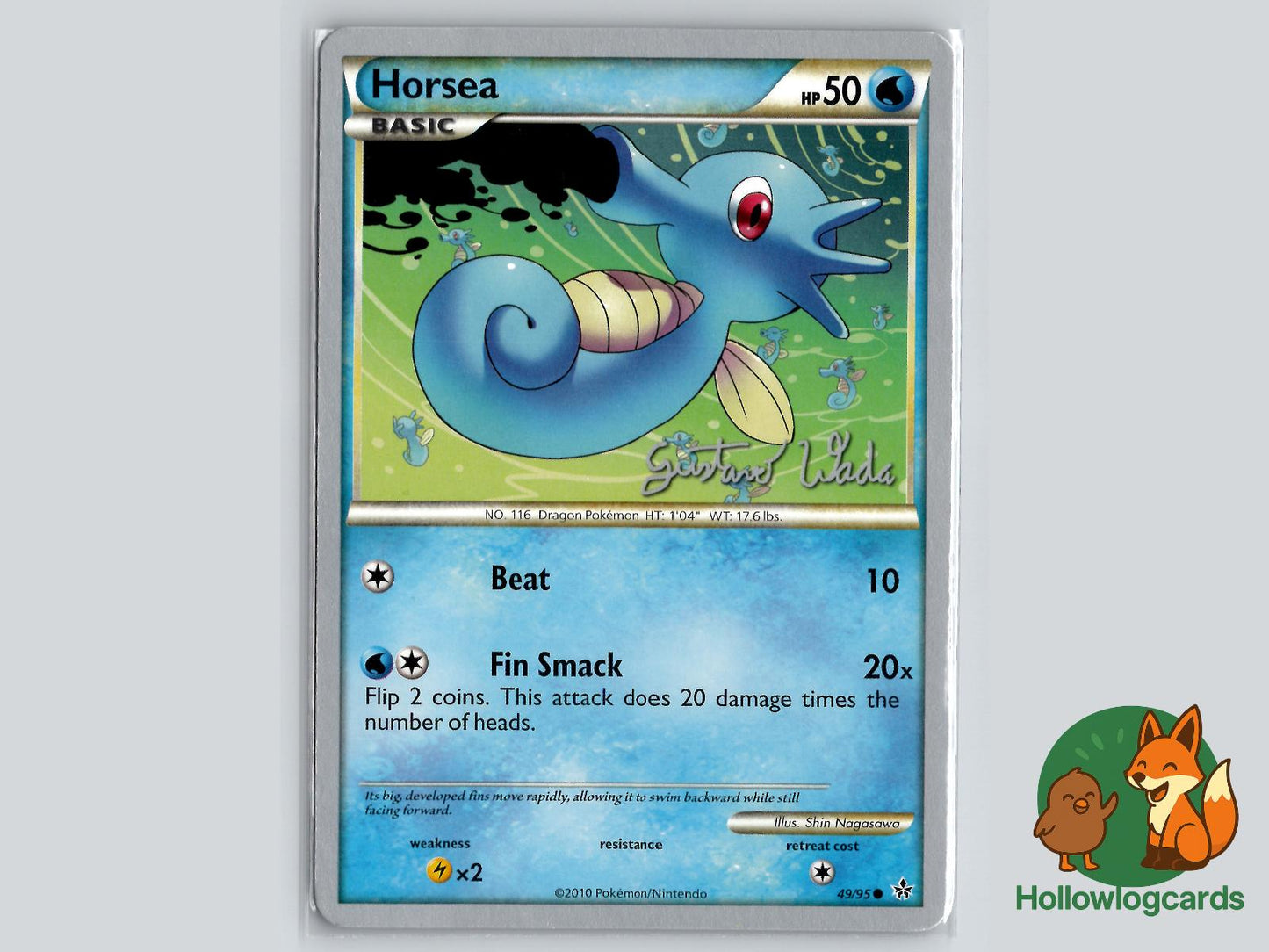 Horsea (49/95) - Unleashed Pokémon Card