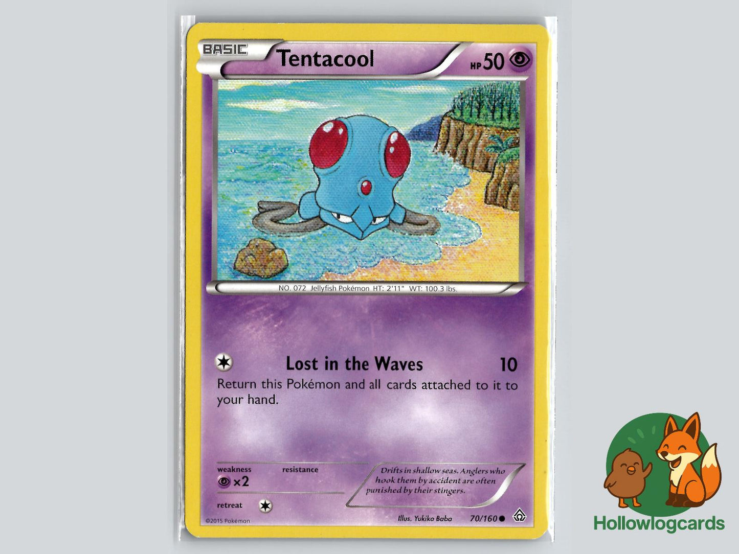 Tentacool (70/160) - Primal Clash Pokémon Card