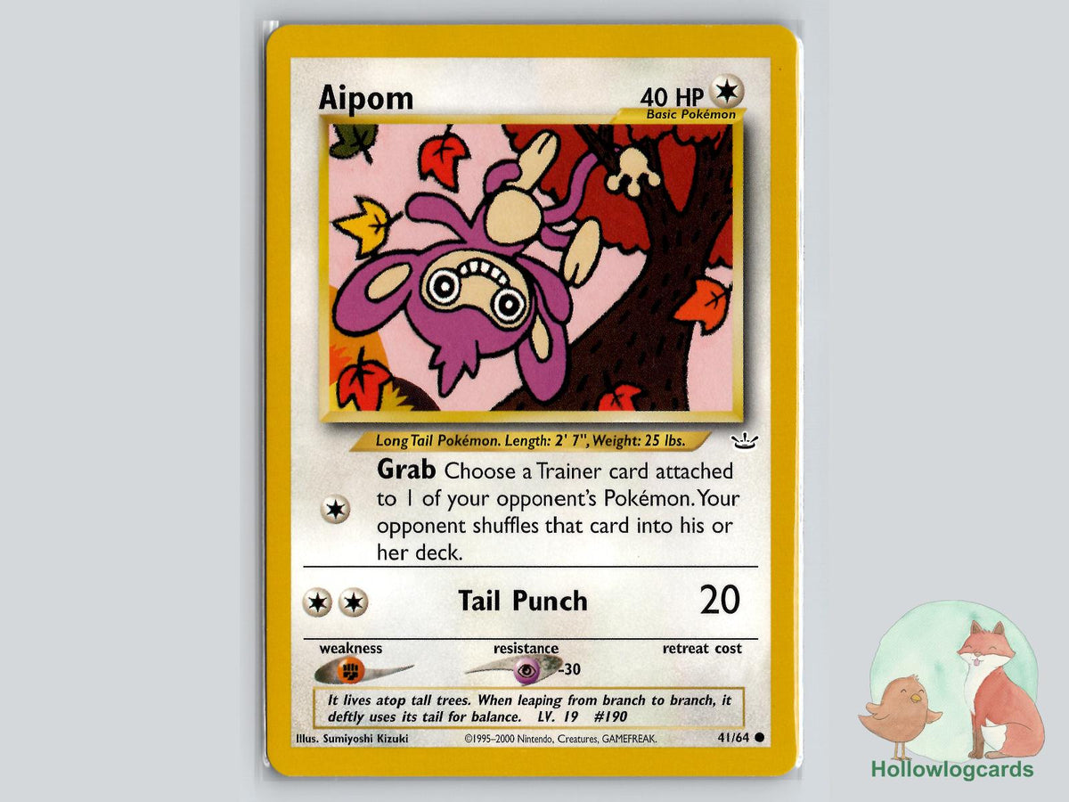 Aipom (41/64) - Neo Revelation Pokémon Card