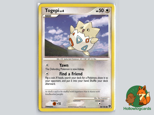 Image of Togepi Great Encounters (GE) #88