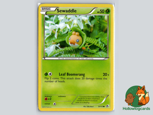 Image of Sewaddle Legendary Treasures (LTR) #9