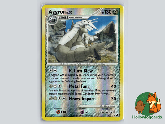 Image of Aggron Rising Rivals (RR) #14