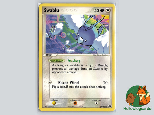 Image of Swablu Emerald (EM) #67