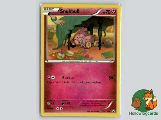 Snubbull (68/124) - Fates Collide Pokémon Card