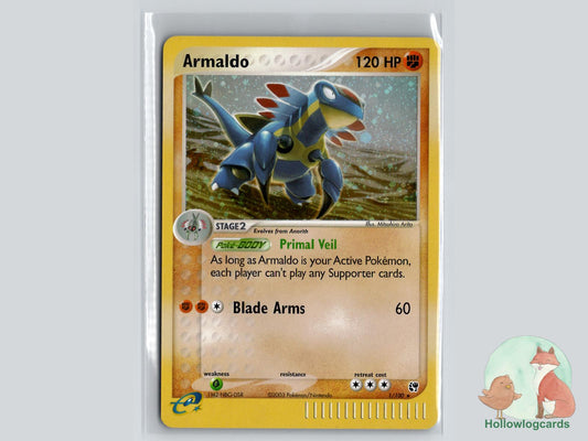 Armaldo (1/100) - Sandstorm Pokémon Card