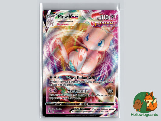Image of Mew VMAX Fusion Strike (FST) #114