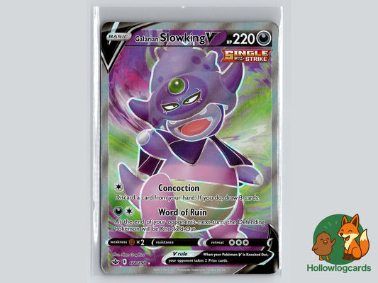 Image of Galarian Slowking V Chilling Reign (CRE) #178