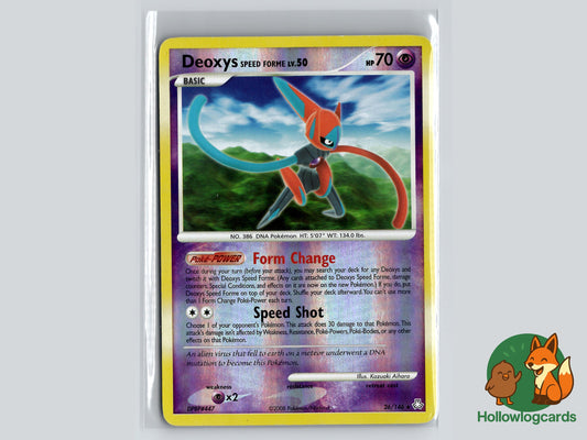 Image of Deoxys Speed Forme Legends Awakened (LA) #26