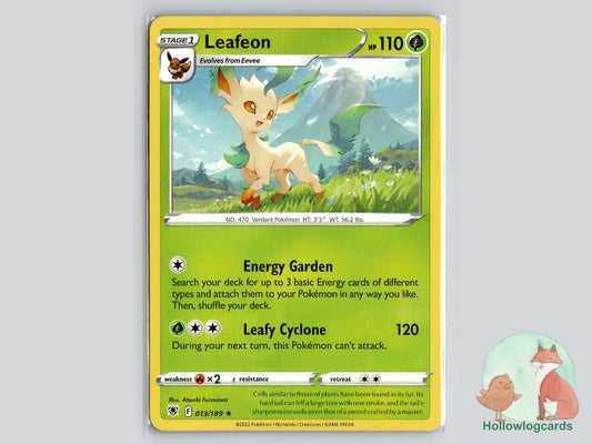 Leafeon (013/189) - Astral Radiance Pokémon Card