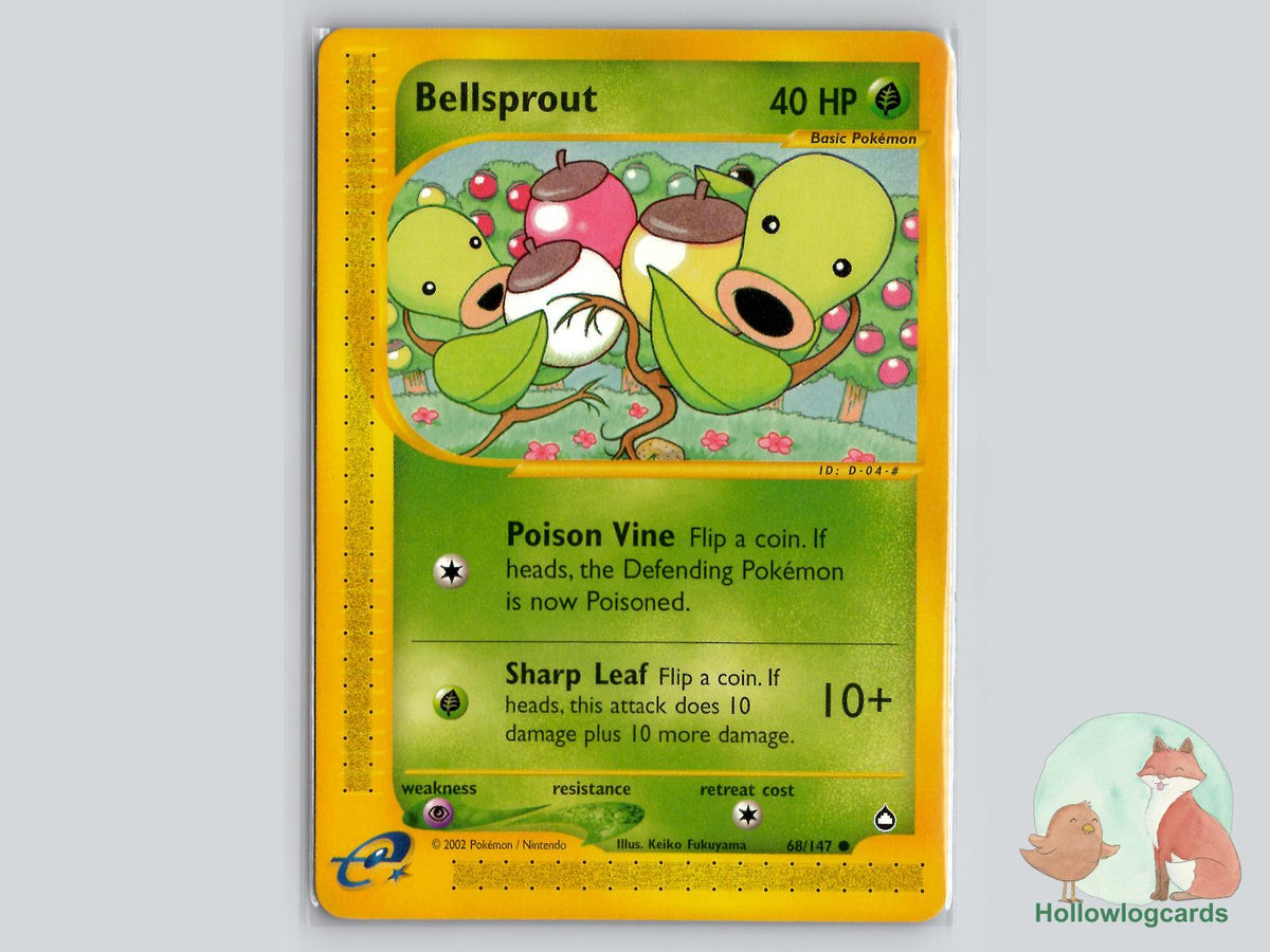 Bellsprout (68/147) - Aquapolis Pokémon Card