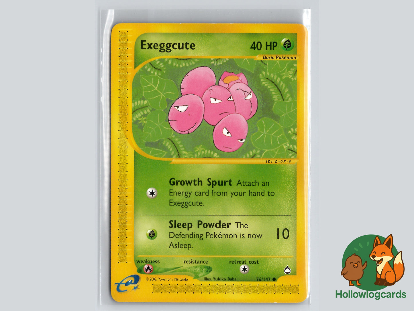 Image of Exeggcute Aquapolis (AQ) #76