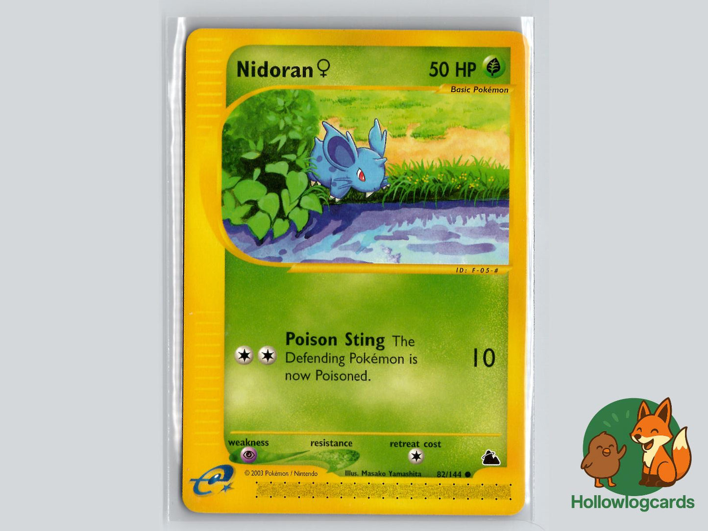 Nidoran F (82/144) - Skyridge Pokémon Card