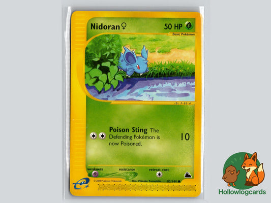 Nidoran F (82/144) - Skyridge Pokémon Card