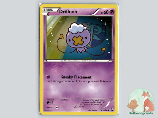 Drifloon (49/124) - Dragons Exalted Pokémon Card