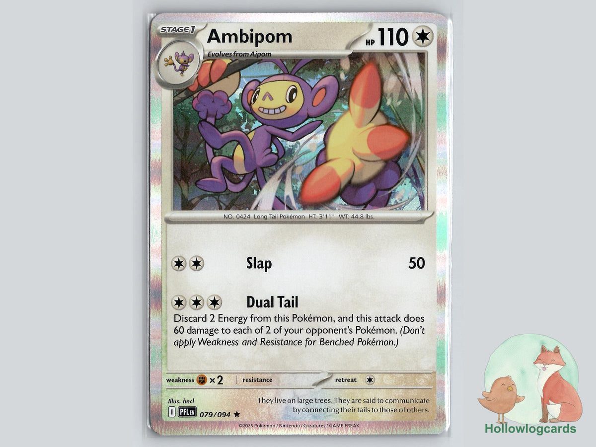 Ambipom (079/094) - Phantasmal Flames Pokémon Card
