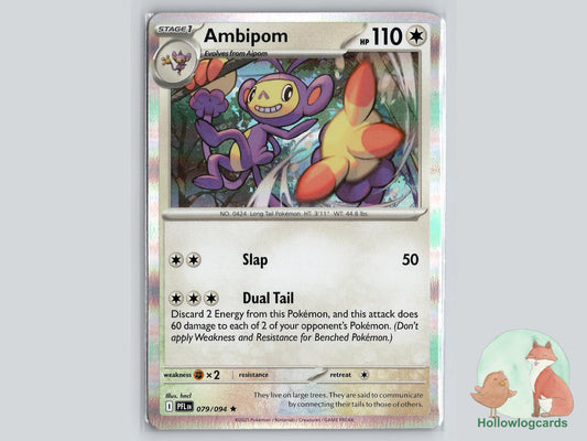 Ambipom (079/094) - Phantasmal Flames Pokémon Card