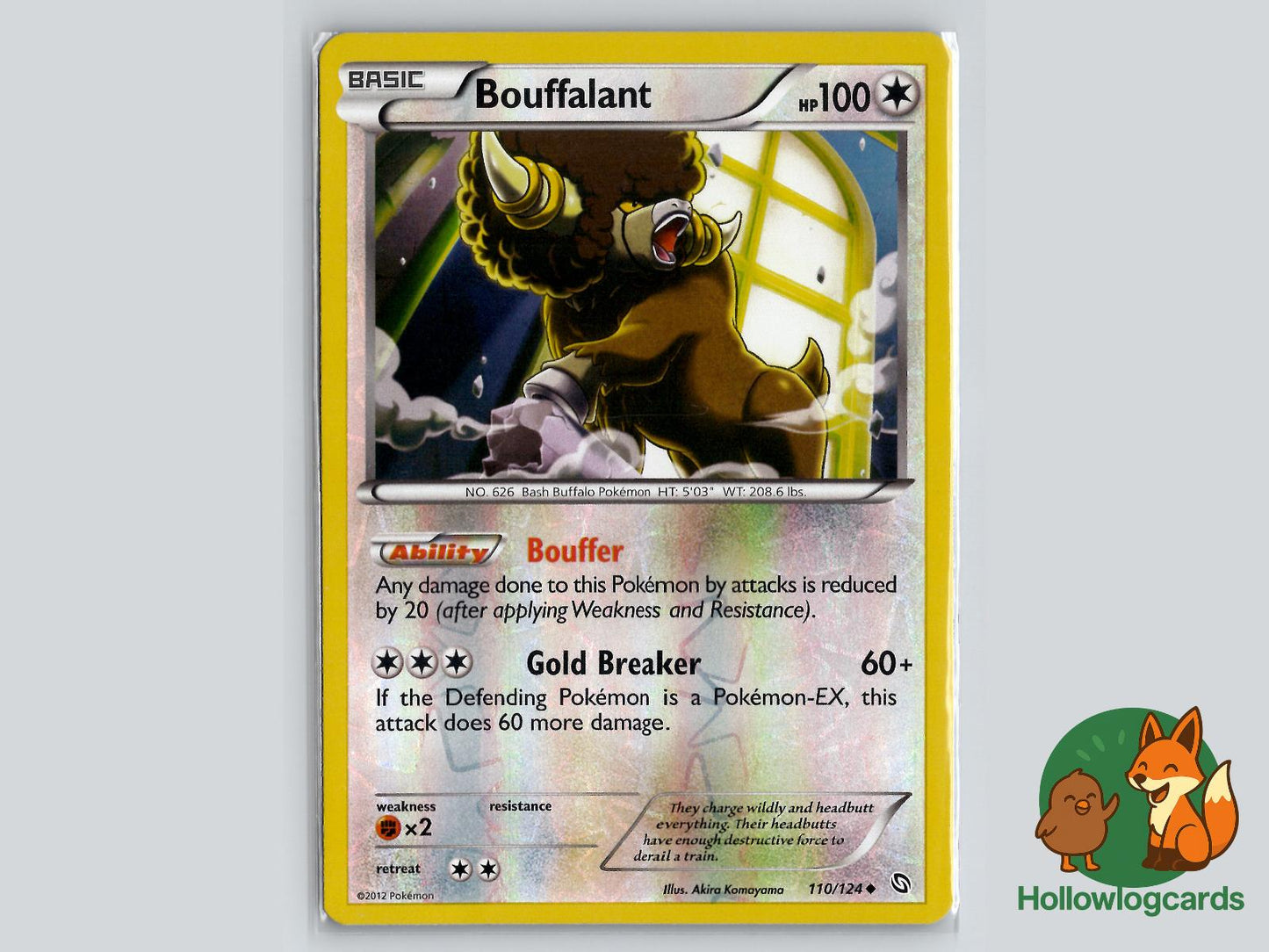 Bouffalant (110/124) - Dragons Exalted Pokémon Card
