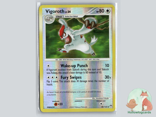Vigoroth (68/123) - Mysterious Treasures Pokémon Card