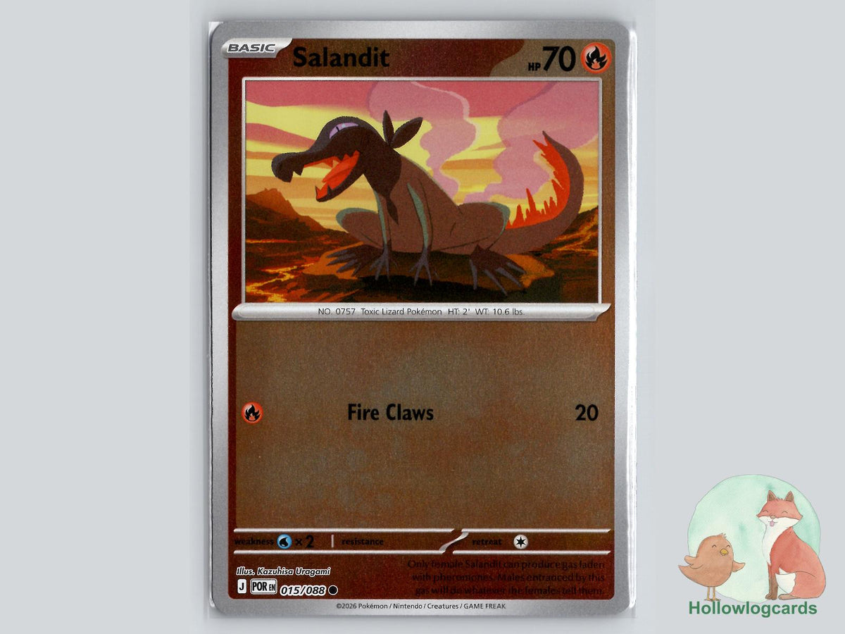 Salandit (015/088) Pokémon Card