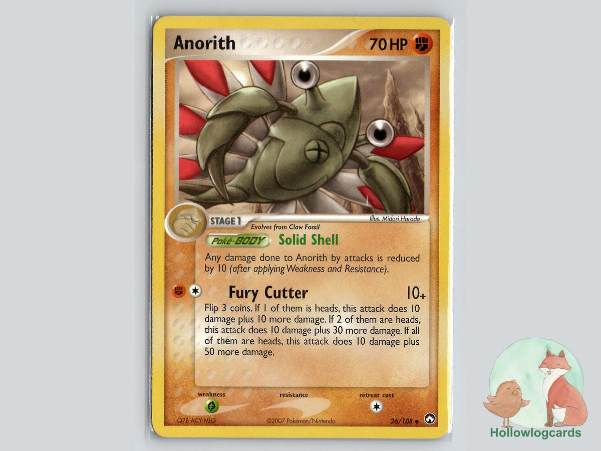 Anorith (26/108) - Power Keepers Pokémon Card