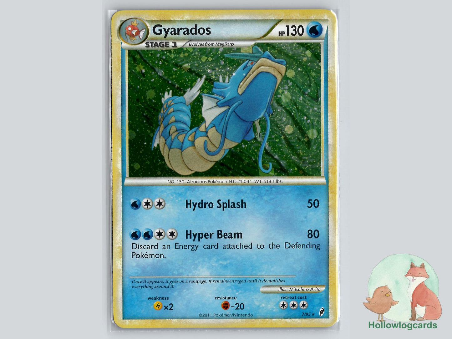 Gyarados (7/95) - Call of Legends Pokémon Card