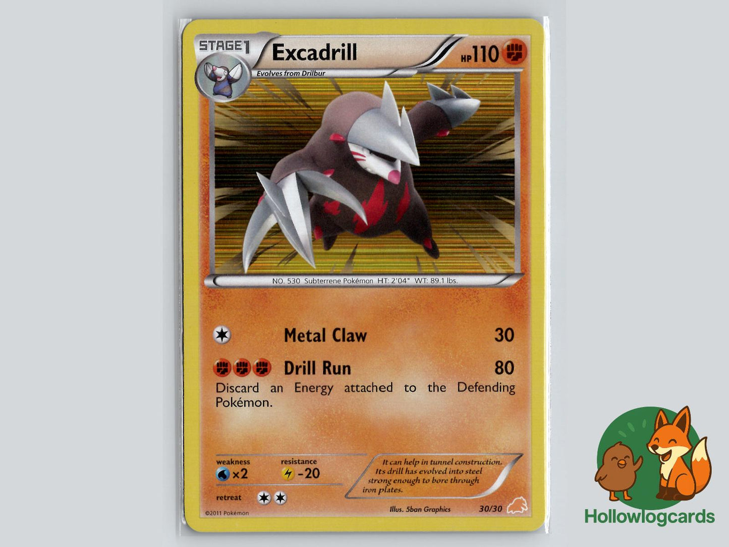 Excadrill (30/30) Pokémon Card