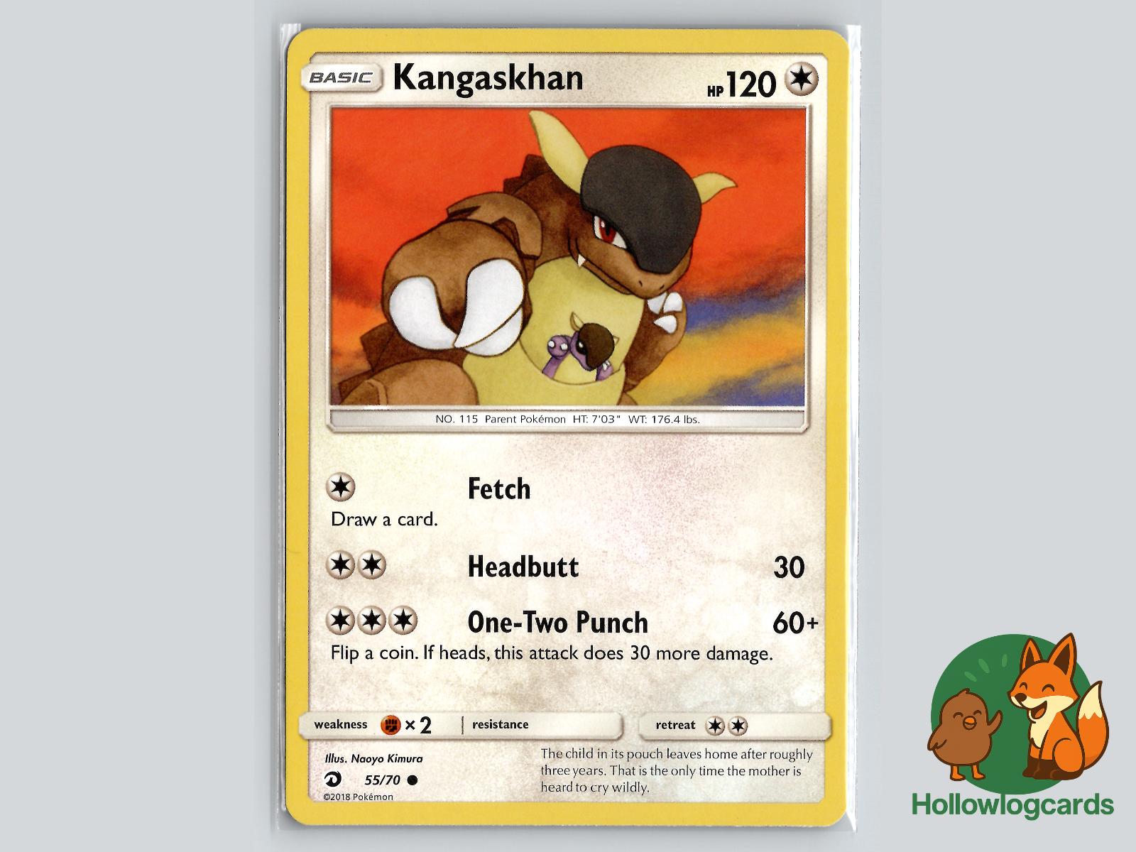 Kangaskhan (55/70) - Dragon Majesty Pokémon Card