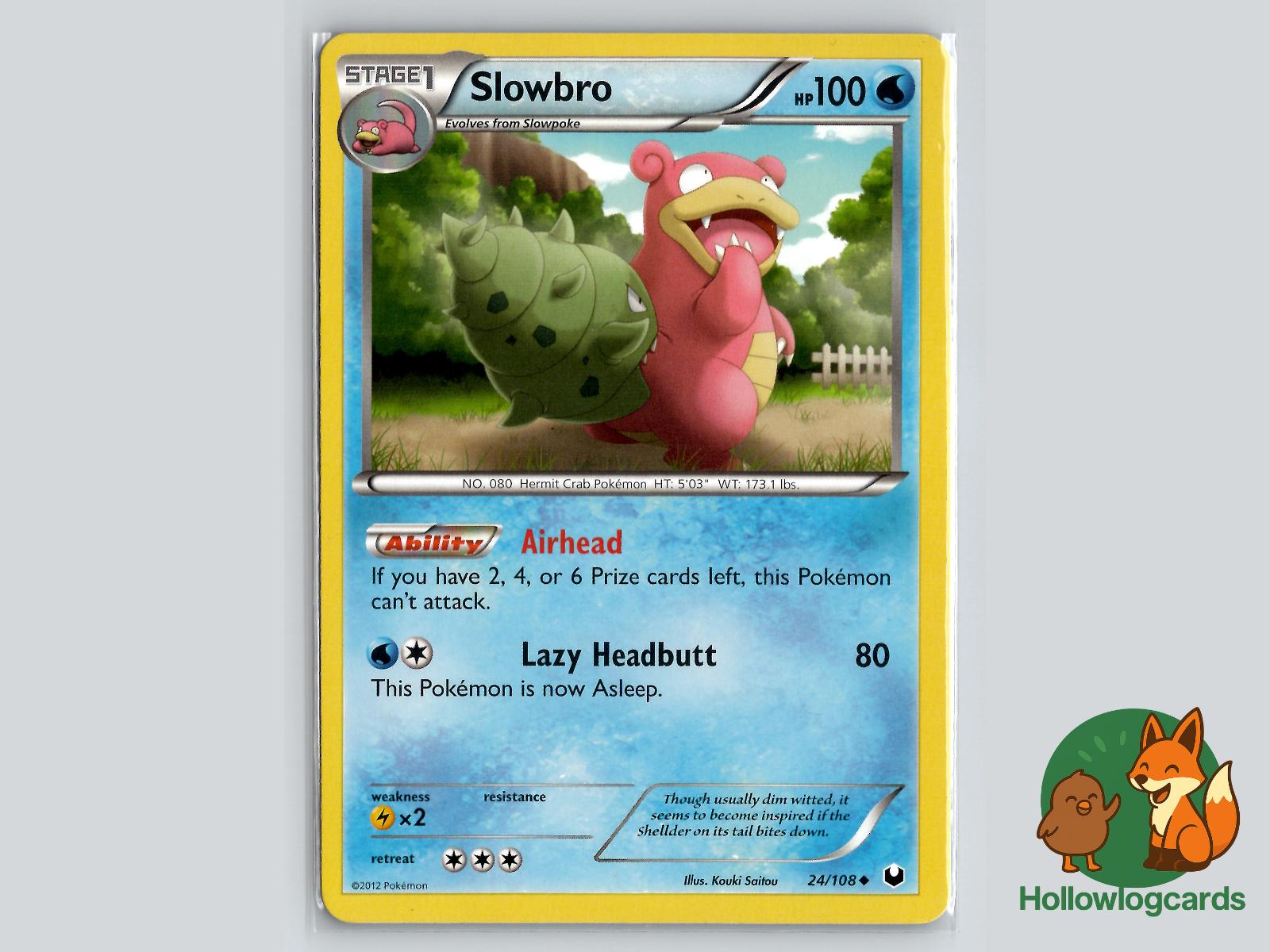 Slowbro (24/108) - Dark Explorers Pokémon Card
