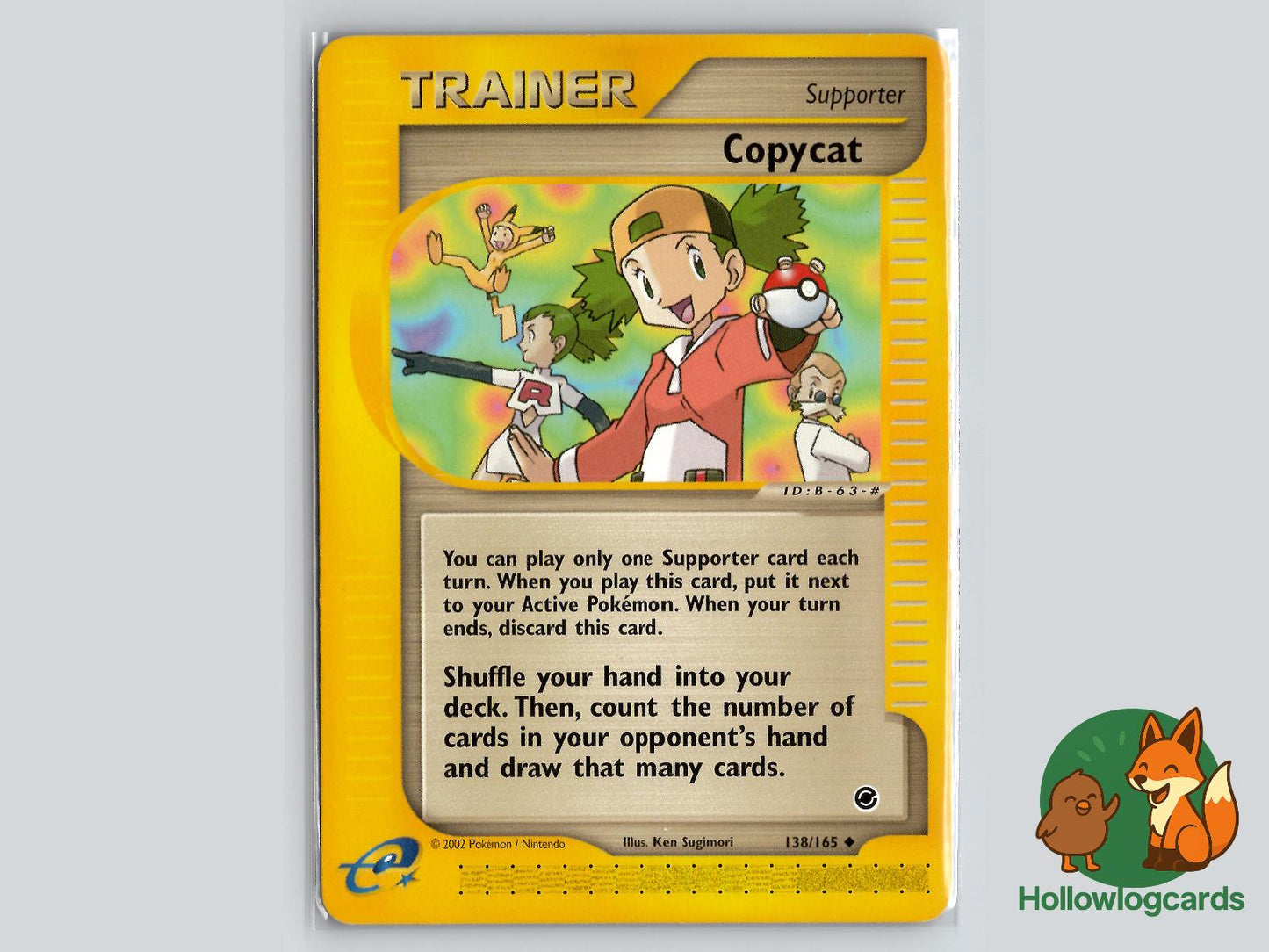 Copycat (138/165) - Expedition Base Set Pokémon Card