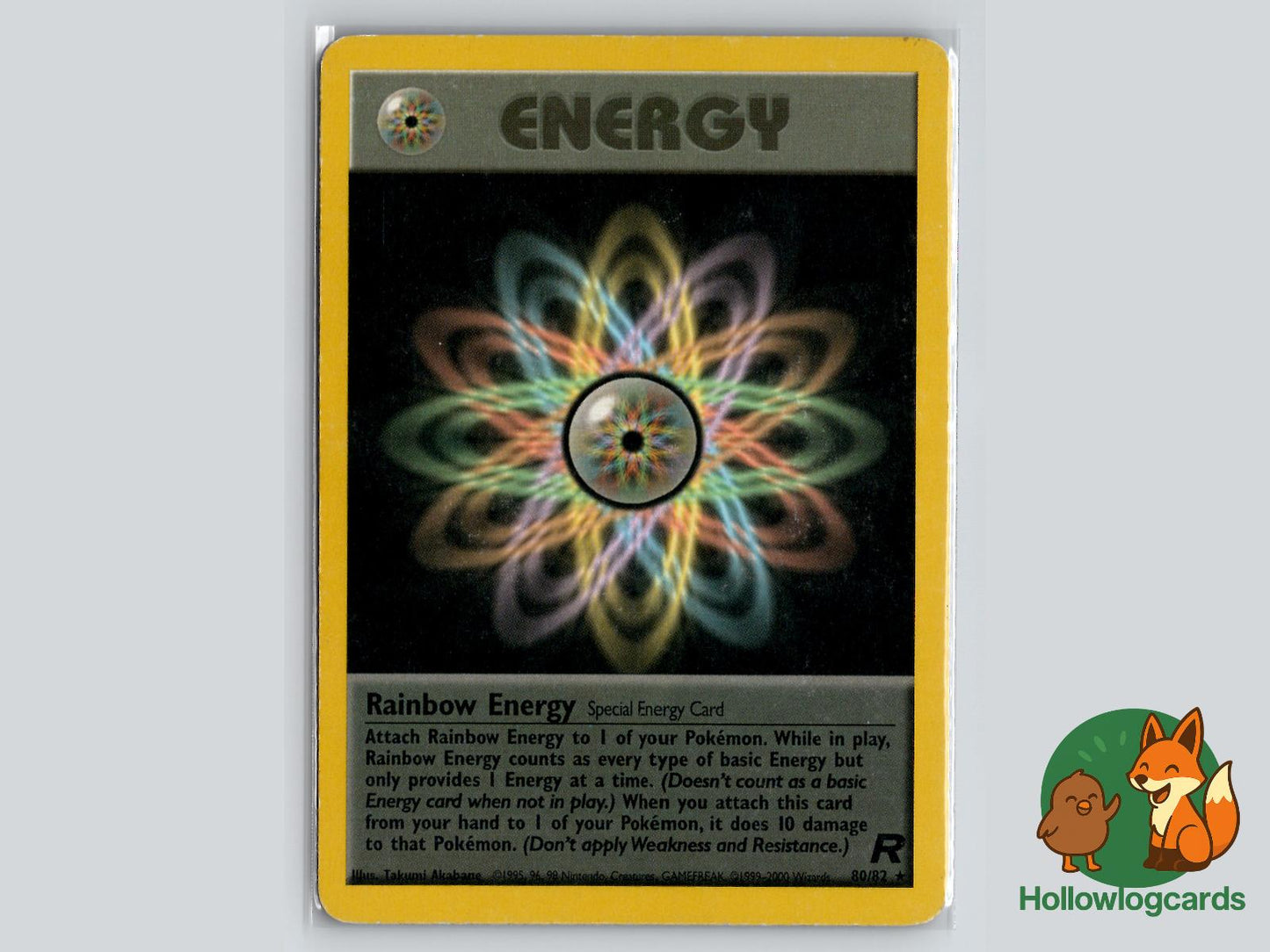 Rainbow Energy (80/82) - Team Rocket Pokémon Card