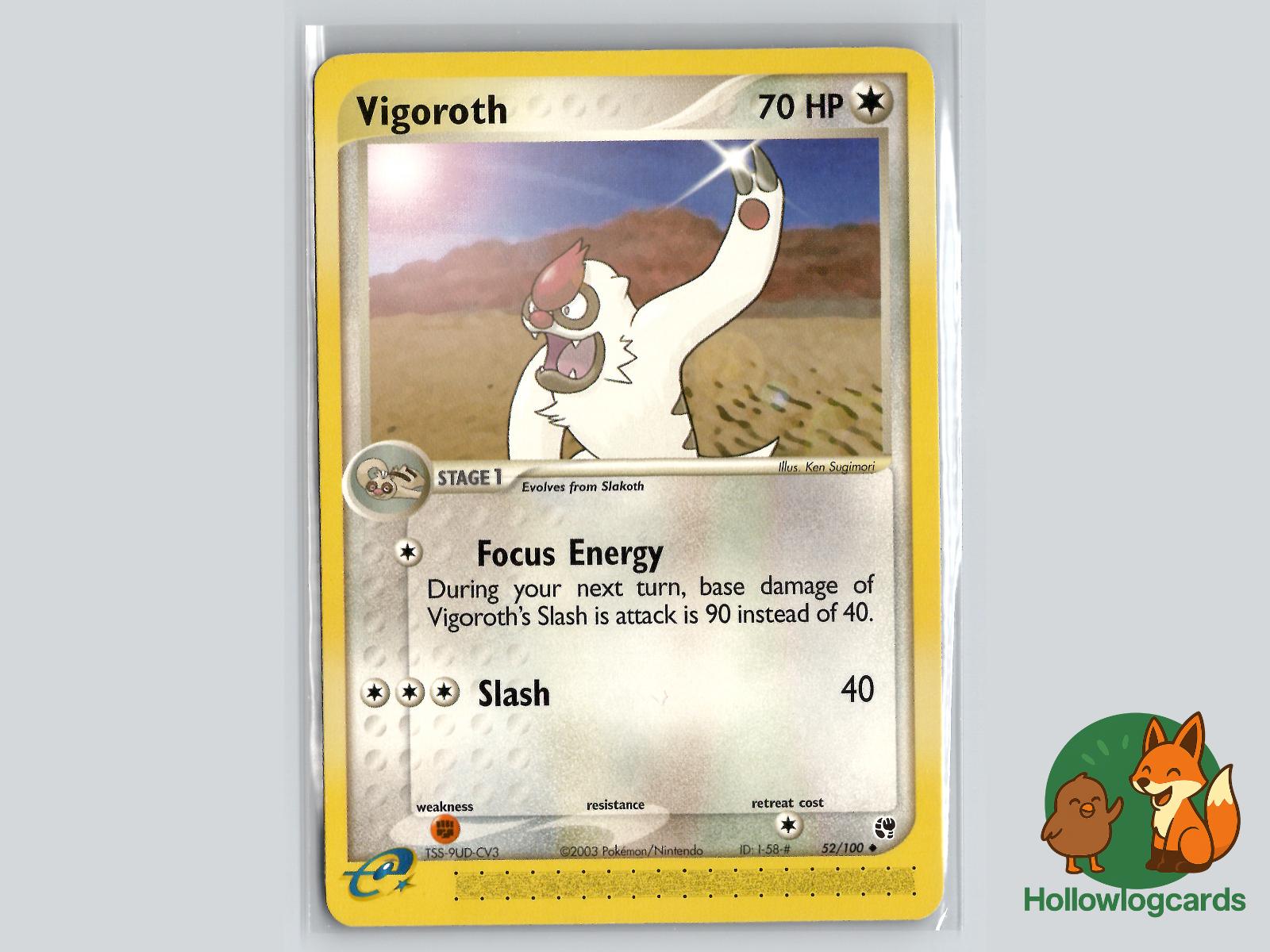 Vigoroth (52/100) - Sandstorm Pokémon Card