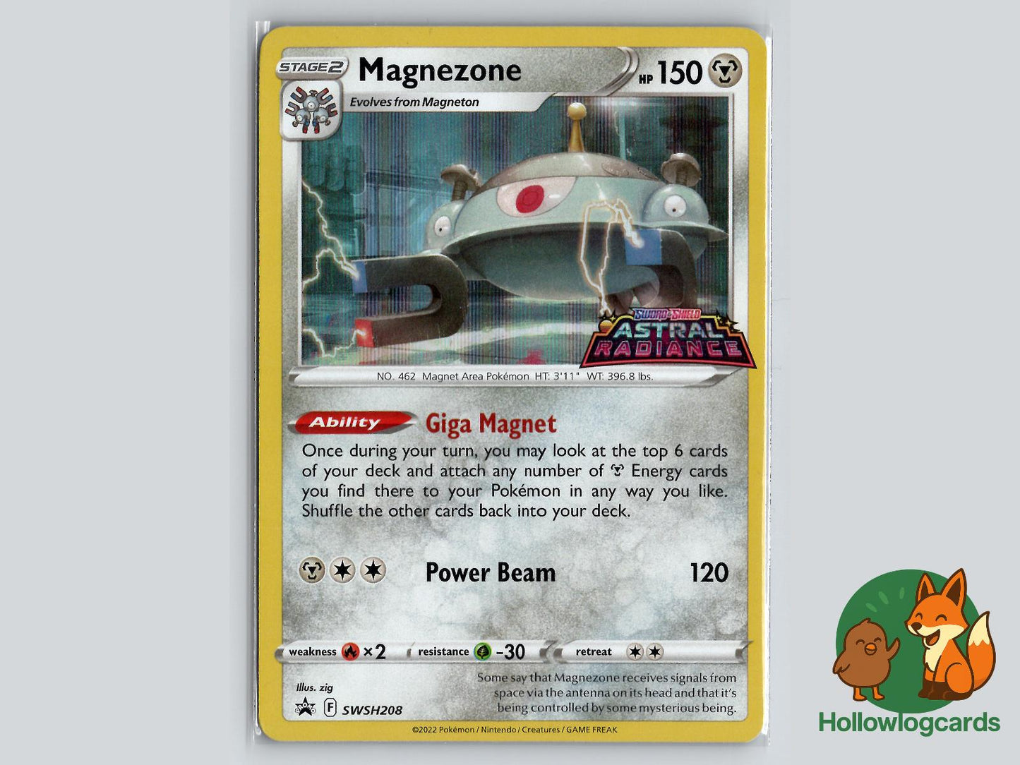 Magnezone (SWSH208) - Sword & Shield Pokémon Card
