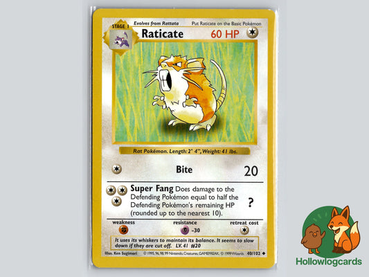 Image of Raticate Base Set (BS) #40