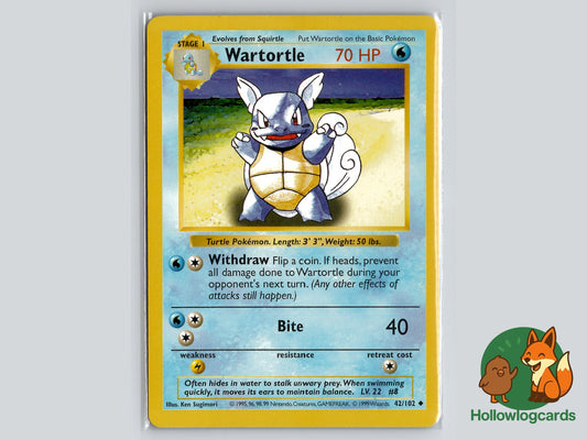 Image of Wartortle Base Set (BS) #42