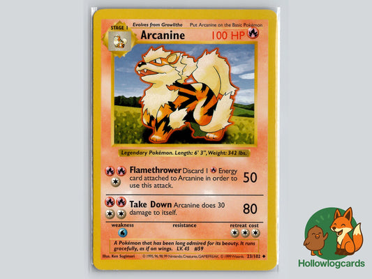 Image of Arcanine Base Set (BS) #23