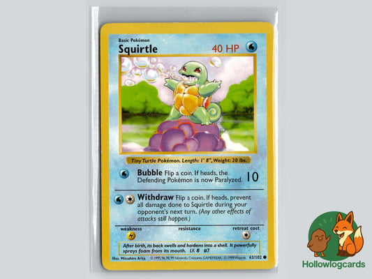 Image of Squirtle Base Set (BS) #63