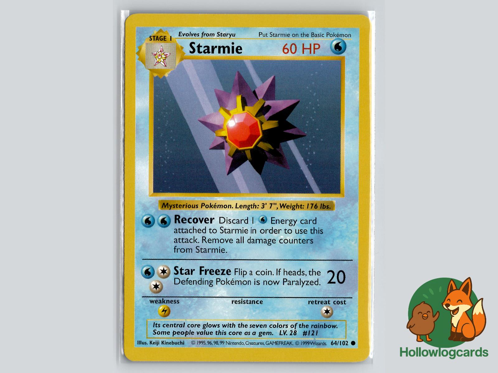 Starmie (64/102) - Base Pokémon Card
