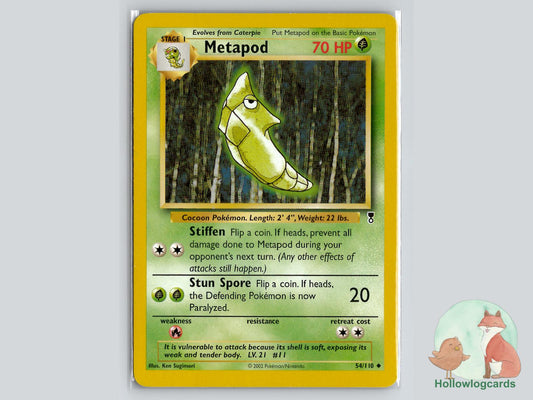 Metapod (54/110) - Legendary Collection Pokémon Card