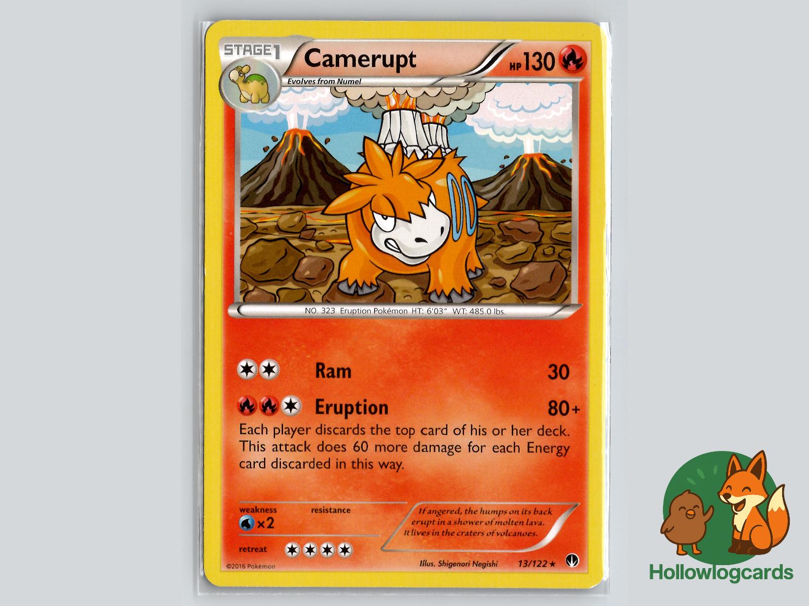 Camerupt (13/122) - BREAKpoint Pokémon Card